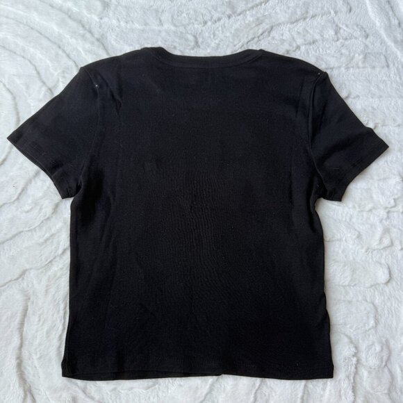 OG Babe Graphic Crop Top — Black (L) - Picture 2 of 3